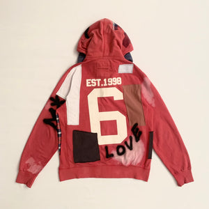 Reworked Double Hooded Sweatshirt (XL) - mensah*