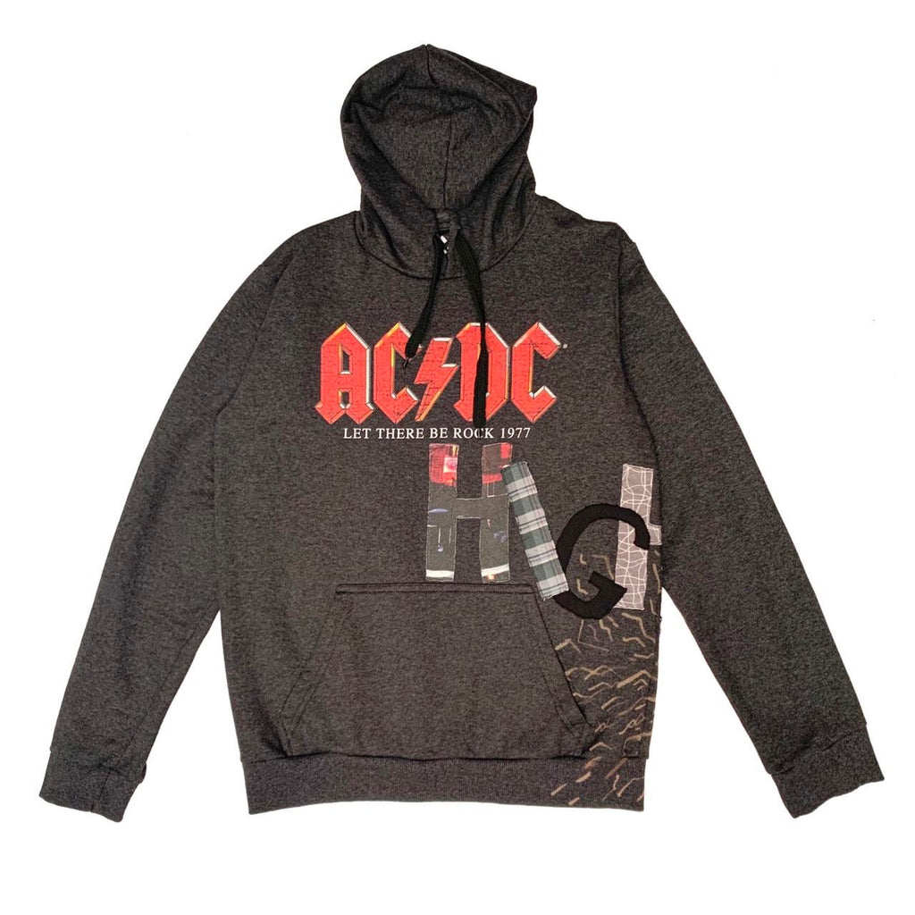 Reworked AC/DC Sweater (L) - Daniel’s Clothing Lab