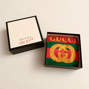 Bleached Gucci Tee (M) - mensah*