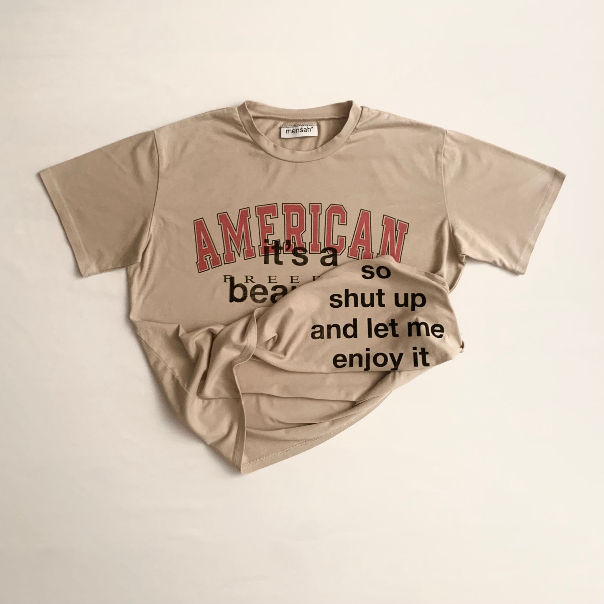 It's a beautiful day* Tee (S) - mensah*