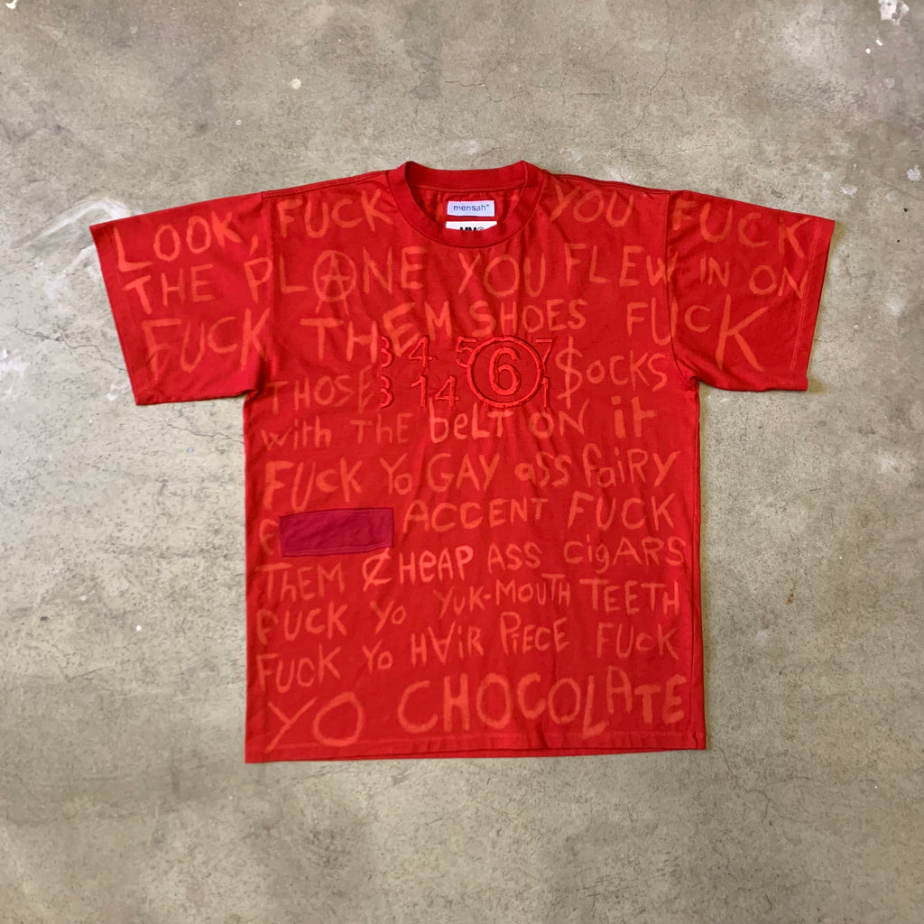 Bleached Margiela Tee (L) - mensah*