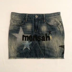 Stars Denim Skirt (38FR, 28"US) - mensah*