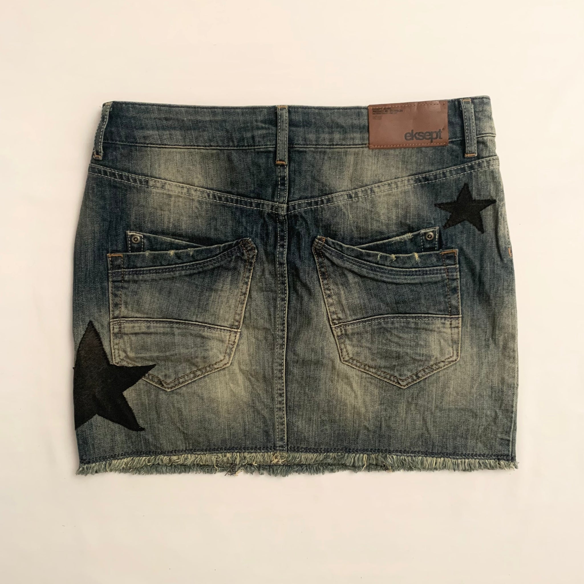 Stars Denim Skirt (38FR, 28"US) - mensah*
