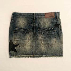 Stars Denim Skirt (38FR, 28"US) - mensah*