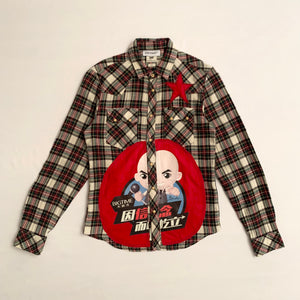 Flannel Shirt (S) - mensah*