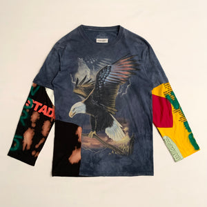 Reconstructed Long Sleeve Tee (M) - mensah*