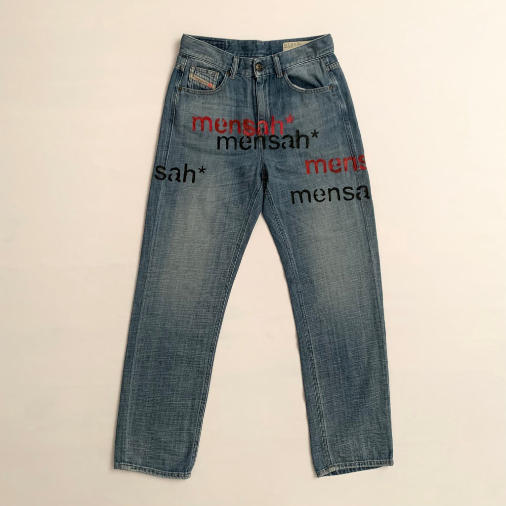 Multi Logo Diesel Jeans (36FR, 27"US) - mensah*