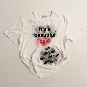It's a beautiful day* Tee - mensah*