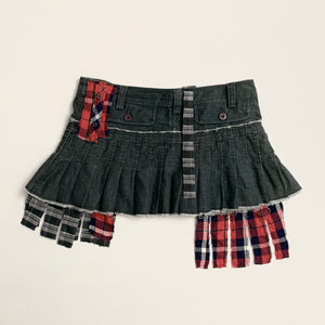 Reworked Denim Skirt (40FR, 30"US) - mensah*