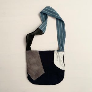 Reversible Denim Shoulder Bag - mensah*