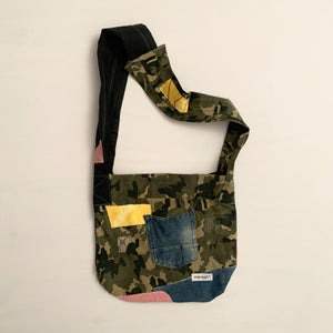 Reversible Denim Shoulder Bag - mensah*