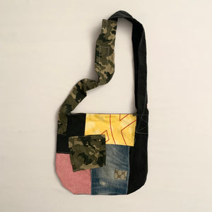 Reversible Denim Shoulder Bag - mensah*