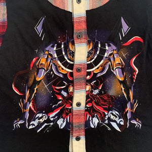 Evangelion Flannel Shirt (L) - mensah*