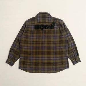 Wolf Flannel Shirt (L) - mensah*