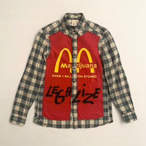 Legalize Flannel Shirt (S) - mensah*