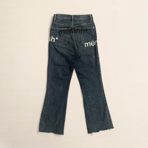 Multi Logo Jeans (34FR, 25"US) - mensah*