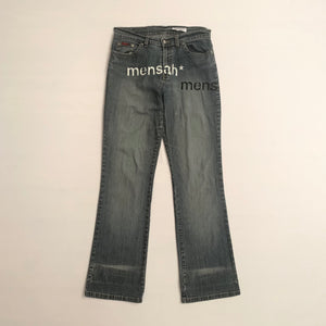 Multi Logo Jeans (44FR, 34"US) - mensah*