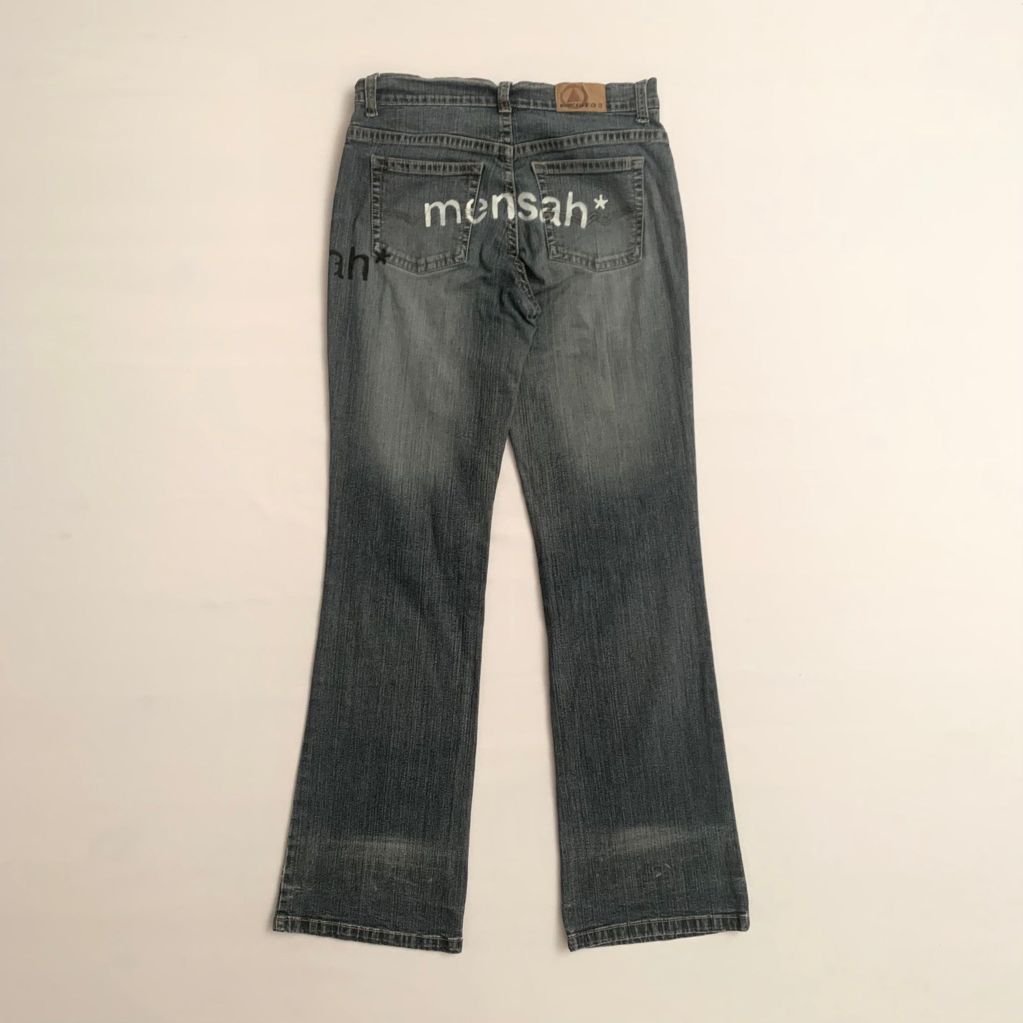 Multi Logo Jeans (44FR, 34"US) - mensah*