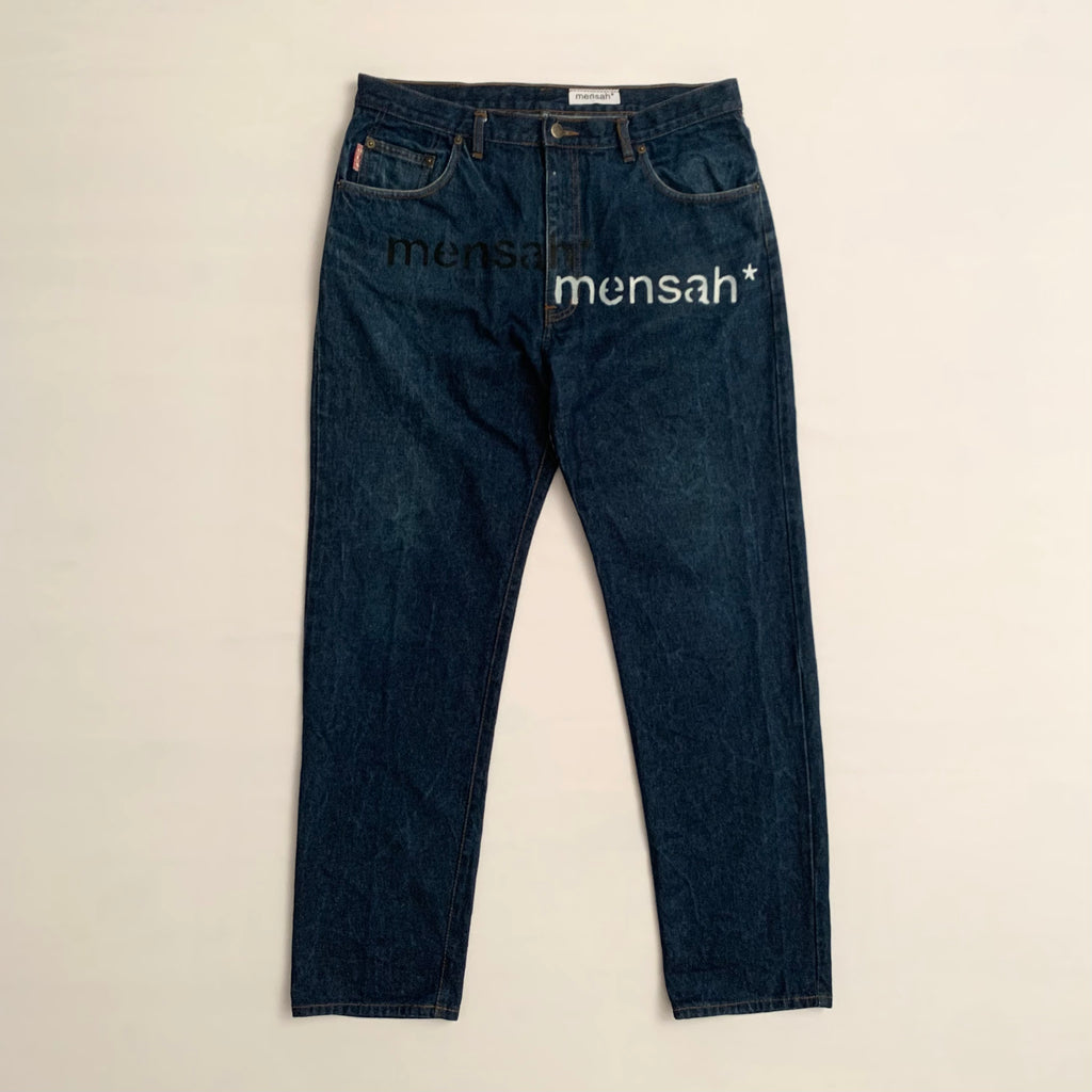 Multi Logo Jeans (48FR, 38"US) - mensah*