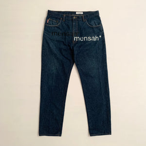 Multi Logo Jeans (48FR, 38"US) - mensah*