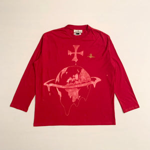 Bleached Vivienne Westwood Long Sleeve Tee (L) - mensah*
