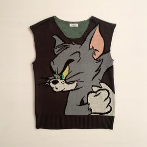 Sleeveless Reversible Sweater (XL) - mensah*