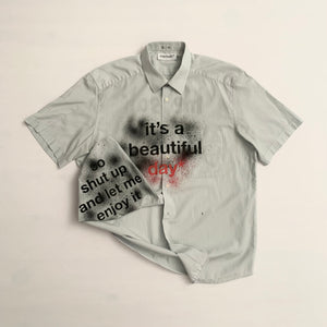 It's a beautiful day* Shirt (L) - mensah*