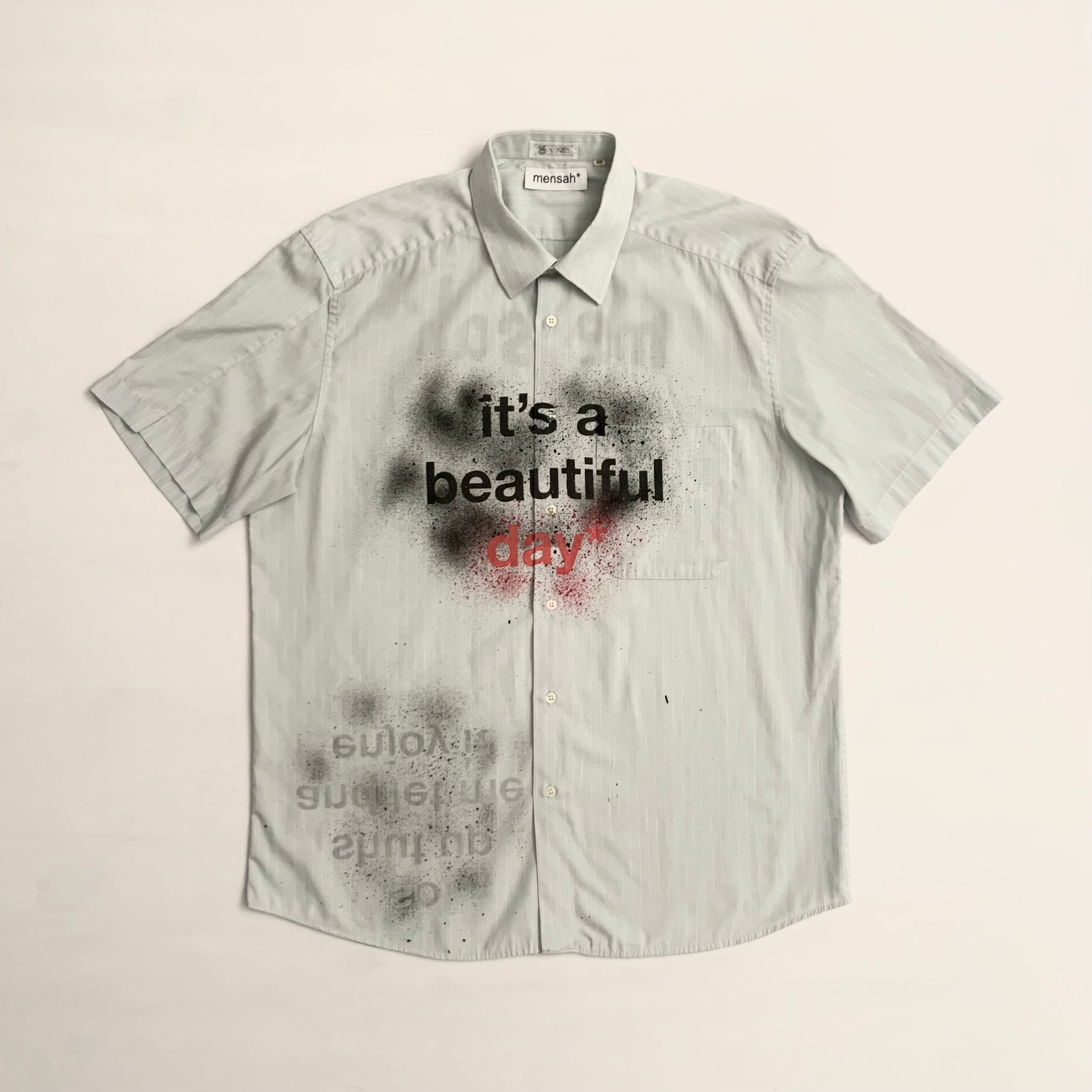 It's a beautiful day* Shirt (L) - mensah*