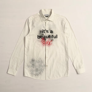 It's a beautiful day* Long Sleeve Shirt (M) - mensah*