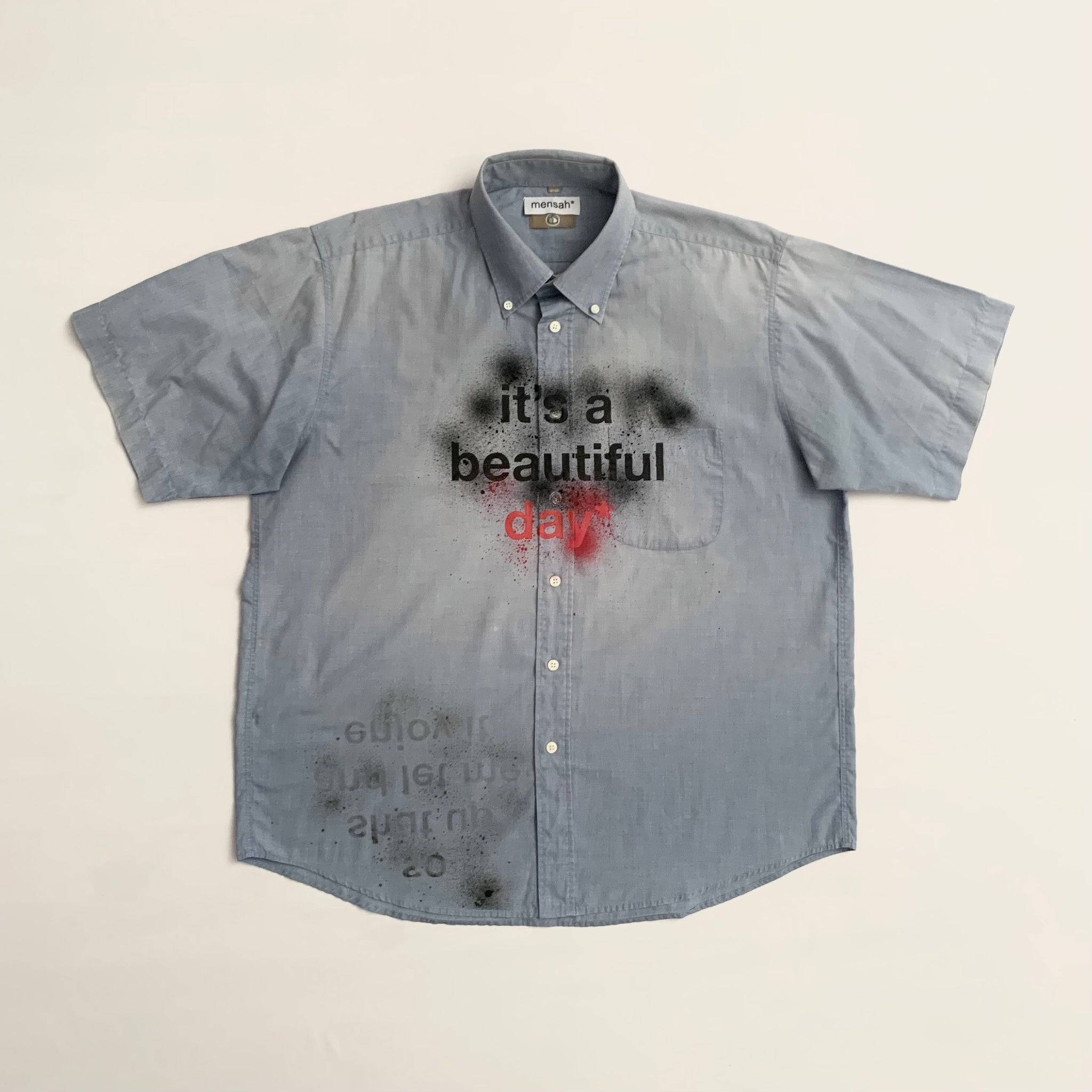 It's a beautiful day* Shirt (L) - mensah*