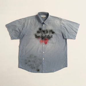 It's a beautiful day* Shirt (L) - mensah*