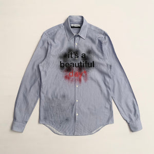 It's a beautiful day* Long Sleeve Shirt (S) - mensah*